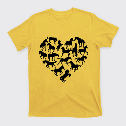 Horse Heart T-Shirts