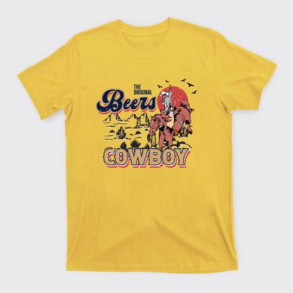 Beers Cowboy On The Wilderness T-Shirts
