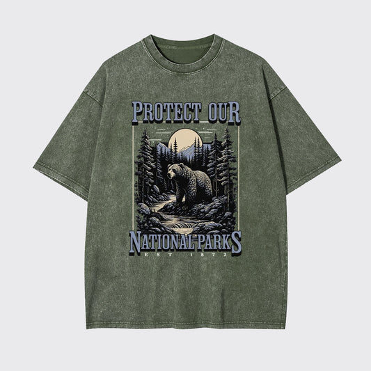 Protect Our National Parks Garment-dye Tees