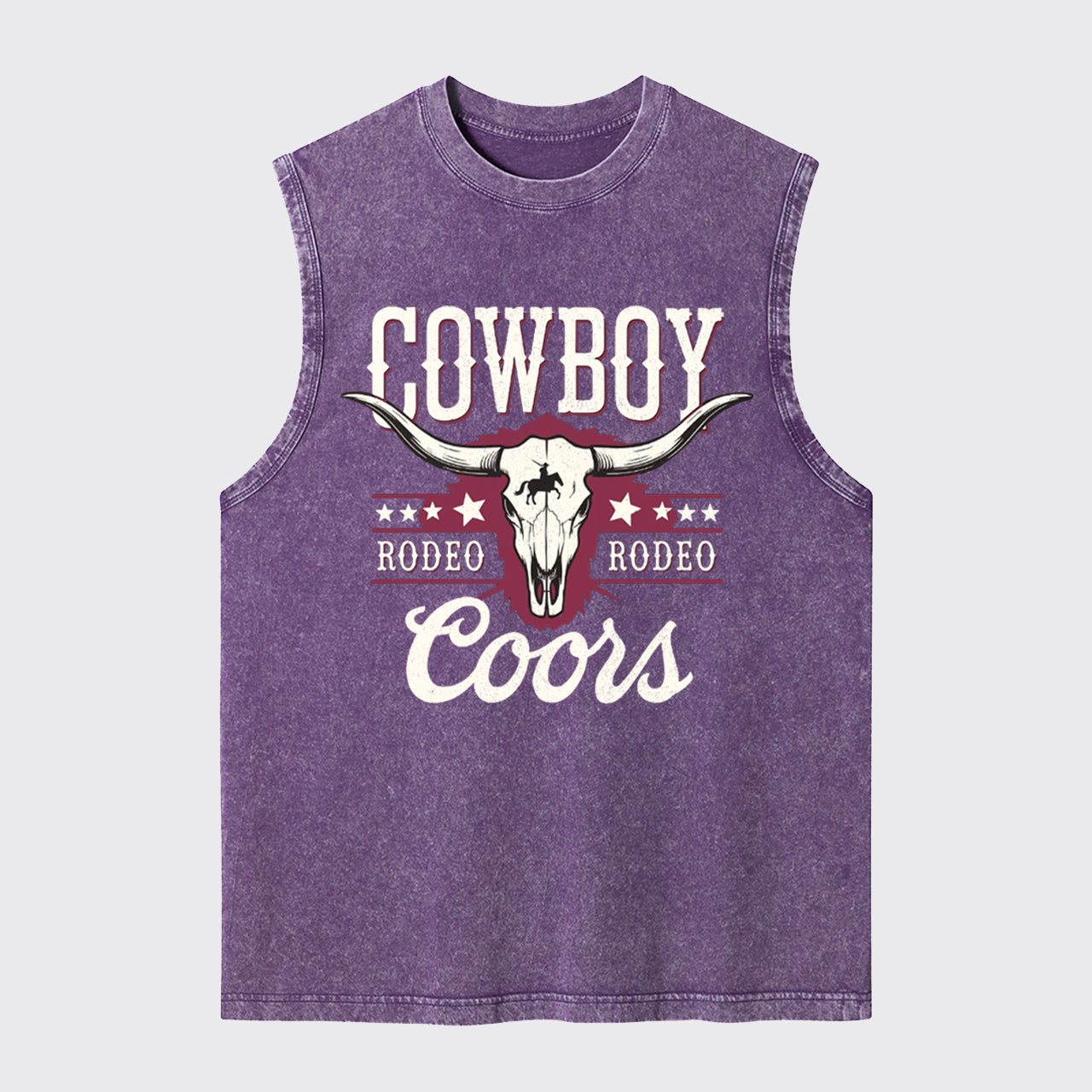 Cowboy Rodeo Washed Tanks