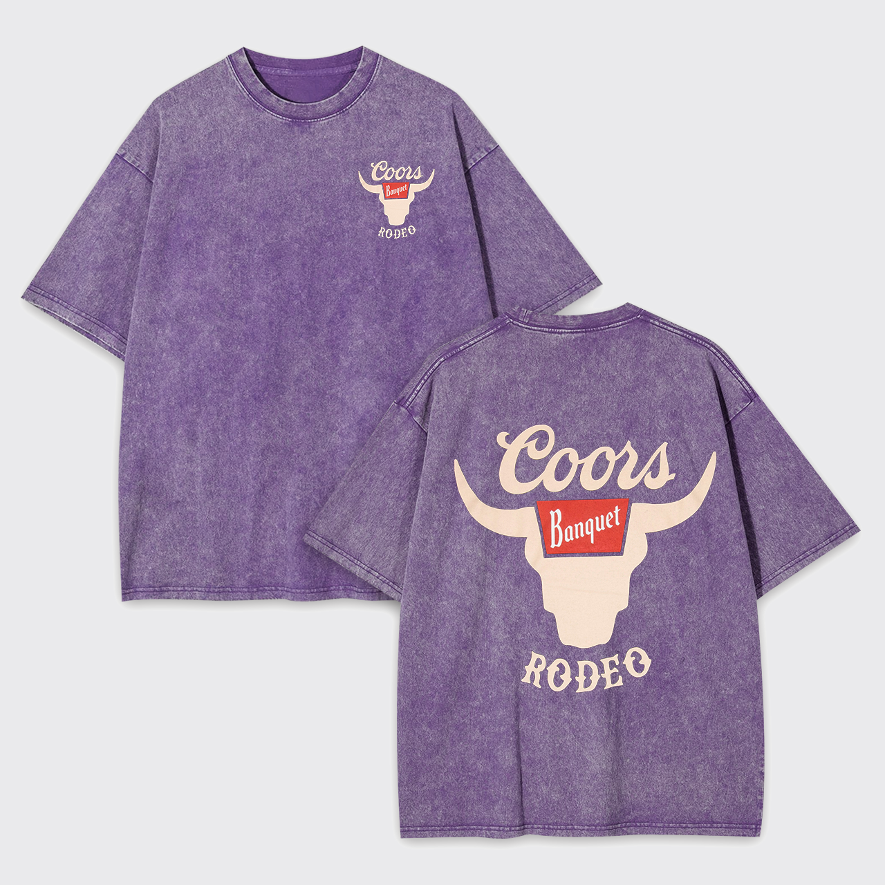 Rodeo Heritage Bold Western Garment-dye Tees