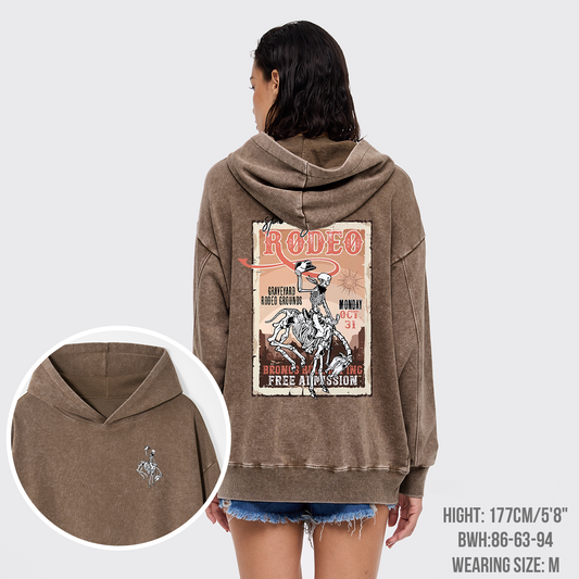 Your Halloween Stamp Garment-Dye Hoodies