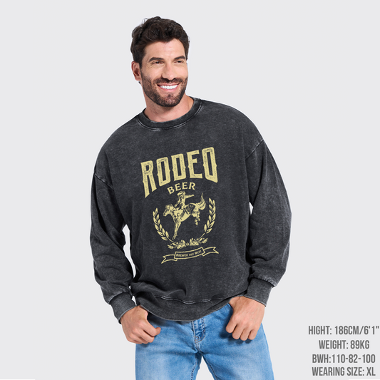 Rodeo Beer Washed Sweatshirts