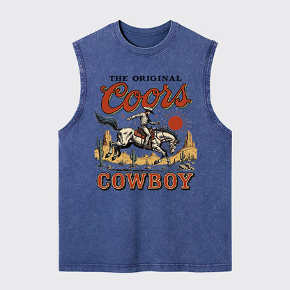 Vintage Wild West 90s Washed Tanks
