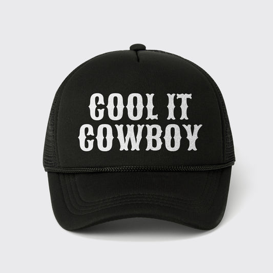 Cool It Cowboy Trucker Hat