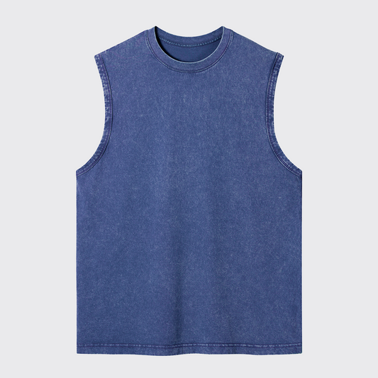 Washed Tank:Blue