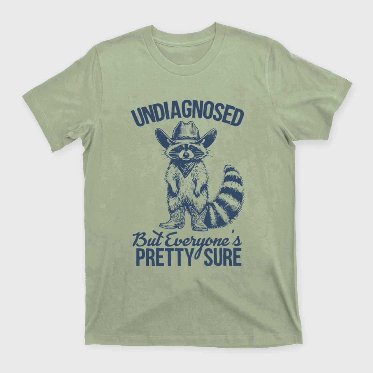 Sarcastic Raccoon-Undiagnosed But Everyone Pretty Sure T-Shirts