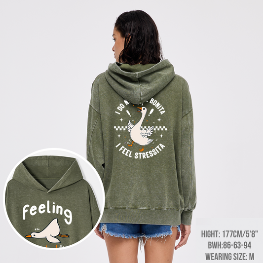 Feeling Unproducktive Garment-Dye Hoodies