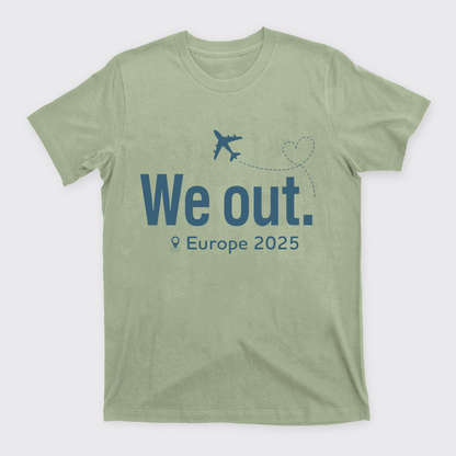 Personalized Traveling We Out T-Shirts