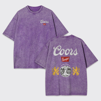 Cool Cowboy Retro Landscape Garment-dye Tees