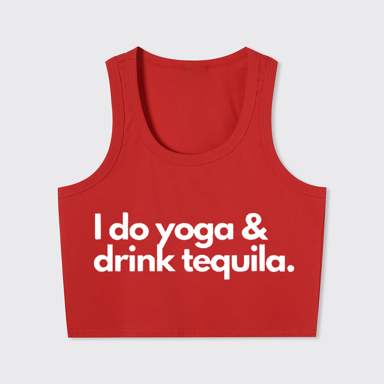 I Do Yoga & Drinks Tequila Tank Top
