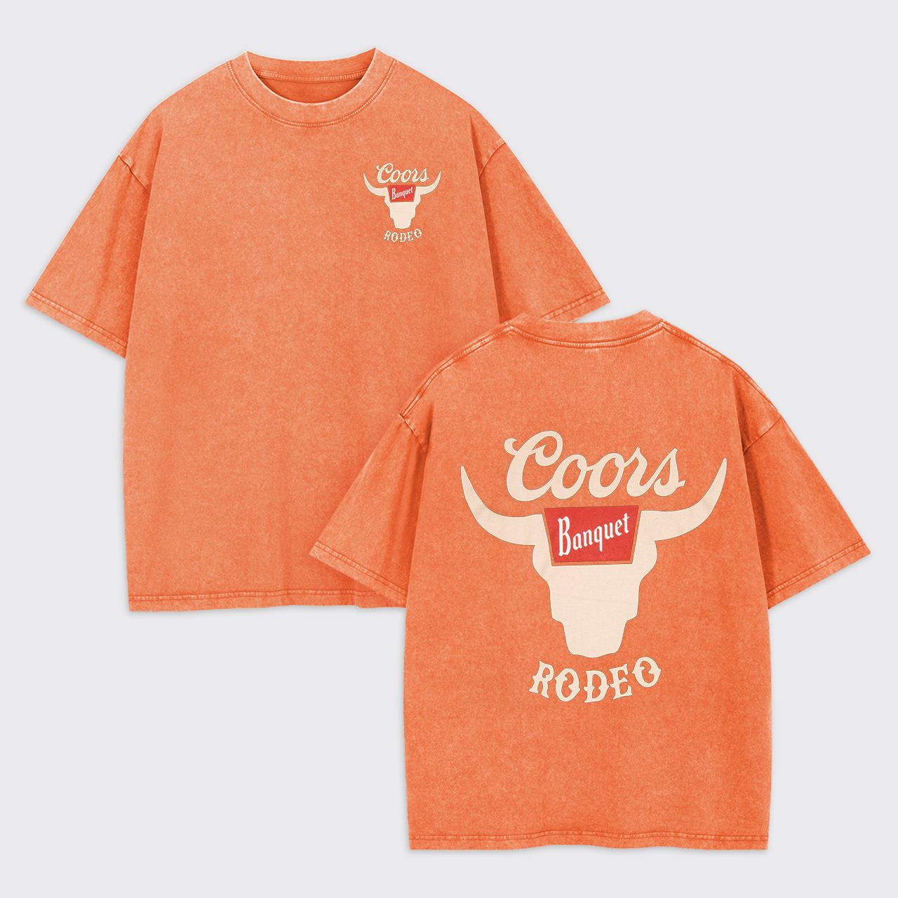 Rodeo Heritage Bold Western Garment-dye Tees