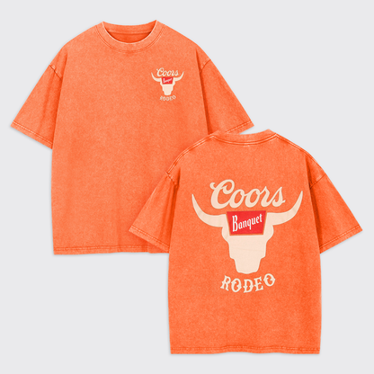 Rodeo Heritage Bold Western Garment-dye Tees