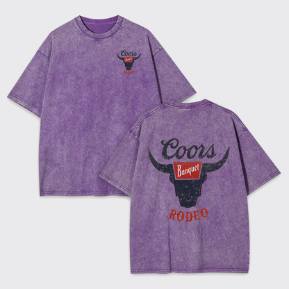 Rodeo Spirit Vintage Western Garment-dye Tees