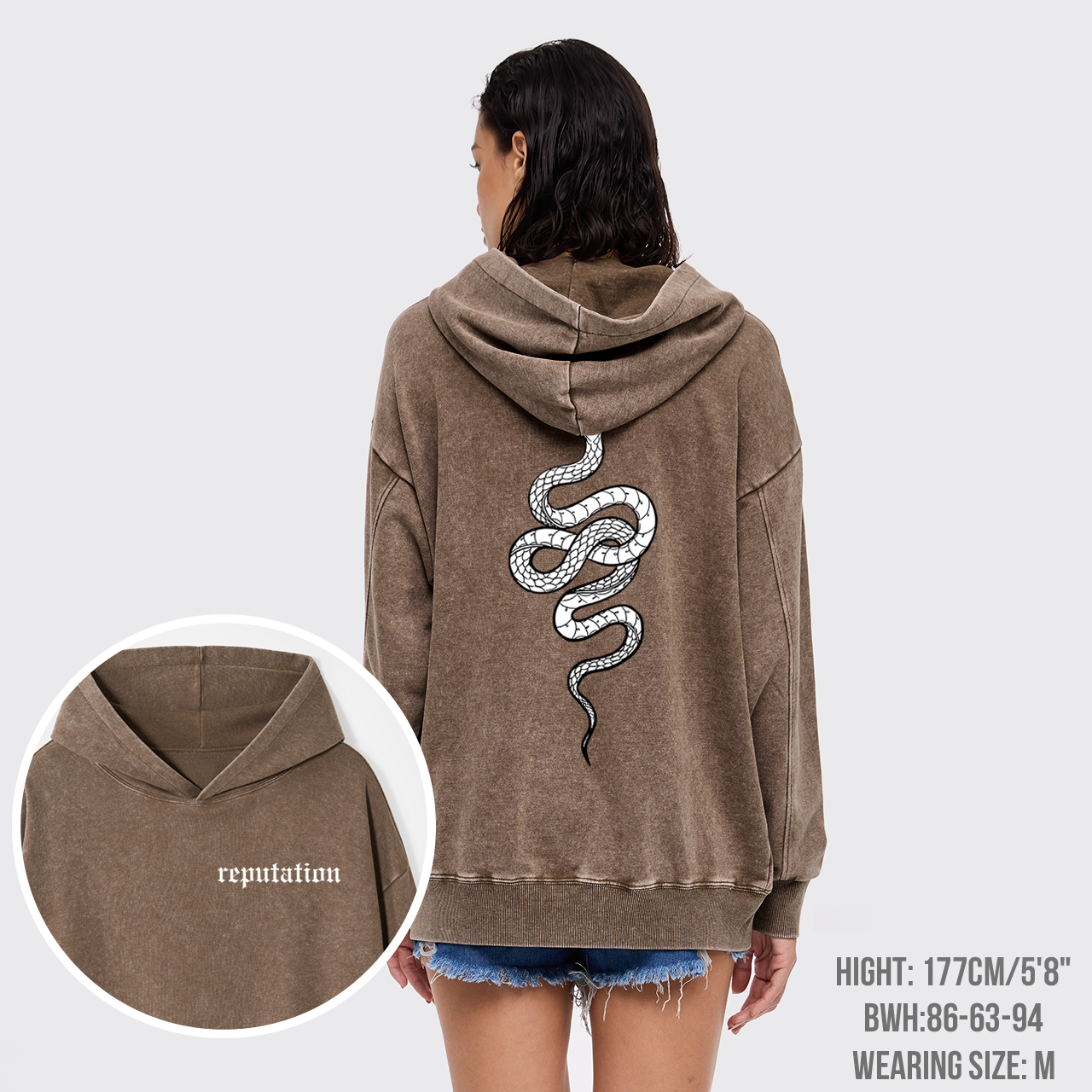 Reputation Look What You Made Me Do Garment-Dye Hoodies