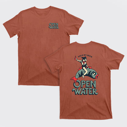 Hold My Beer Open Water T-Shirts