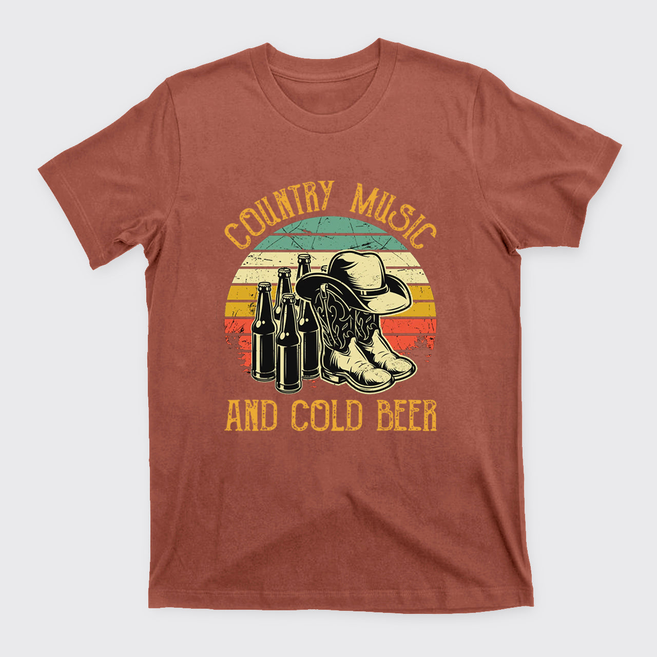 Country Music And Cold Beer T-Shirts