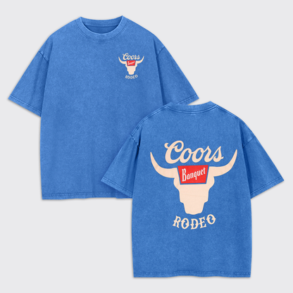 Rodeo Heritage Bold Western Garment-dye Tees