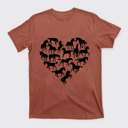 Horse Heart T-Shirts