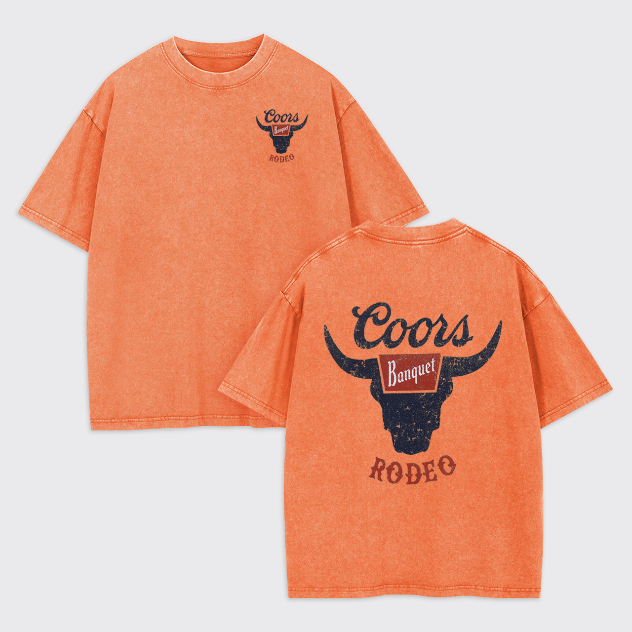 Rodeo Spirit Vintage Western Garment-dye Tees