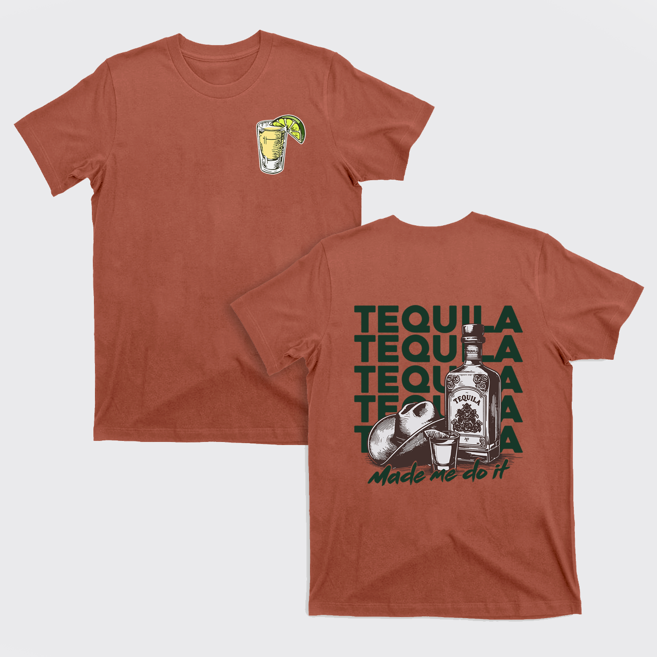 Cute Tequila Shot Lover T-Shirts