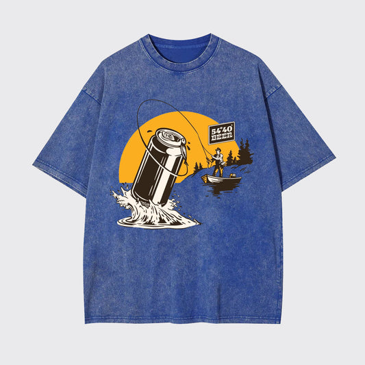 Catch of the Day Beer Garment-dye Tees