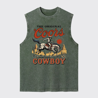 Vintage Wild West 90s Washed Tanks