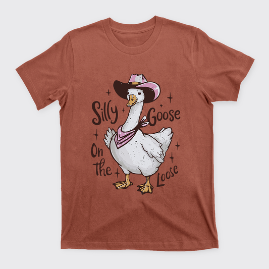 Silly Goose,On The Loose T-Shirts