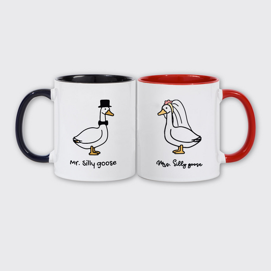 Personalized Silly Goose Wedding Mug