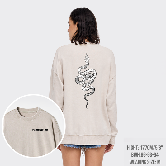 Reputation Look What You Made Me Do Washed Sweatshirts