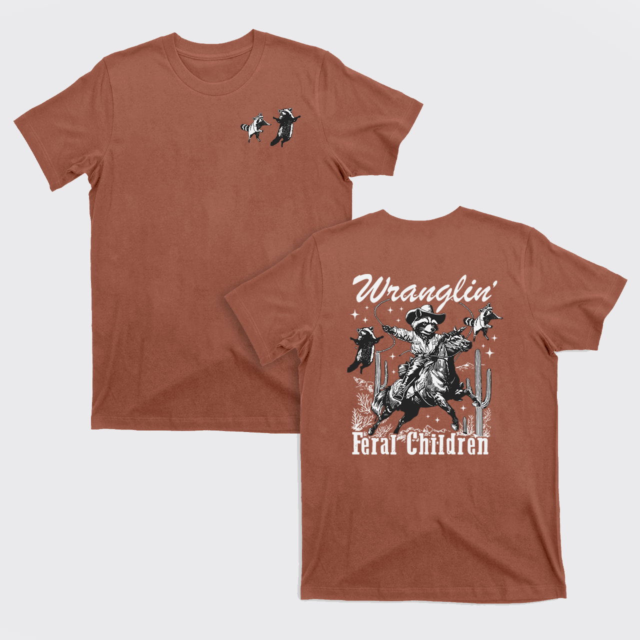 Wrangling Feral Children T-Shirts
