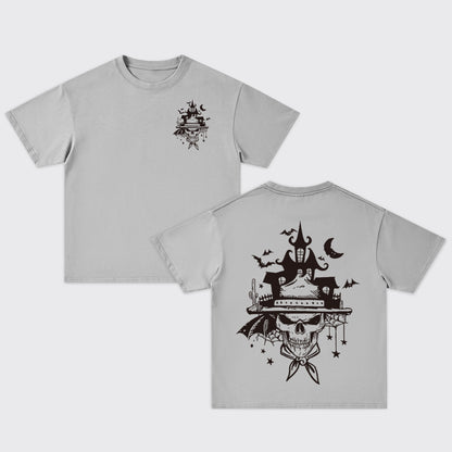 Cowboy Skull Magic Oversize T-Shirts