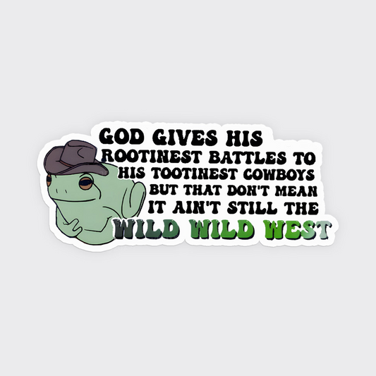 Rootin Tootin_Broncobay Fridge Magnet