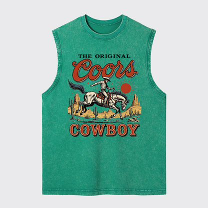 Vintage Wild West 90s Washed Tanks