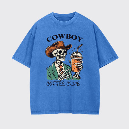 Cowboy Coffee Club Garment-dye Tees