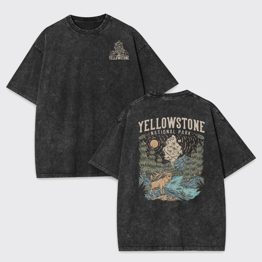 Yellowstone National Park Garment-dye Tees