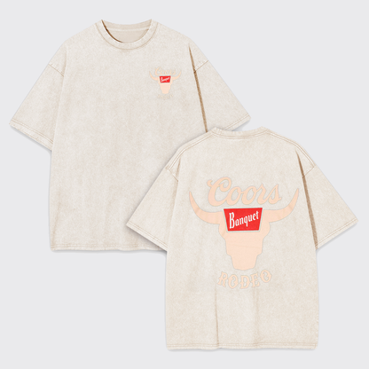 Rodeo Heritage Bold Western Garment-dye Tees