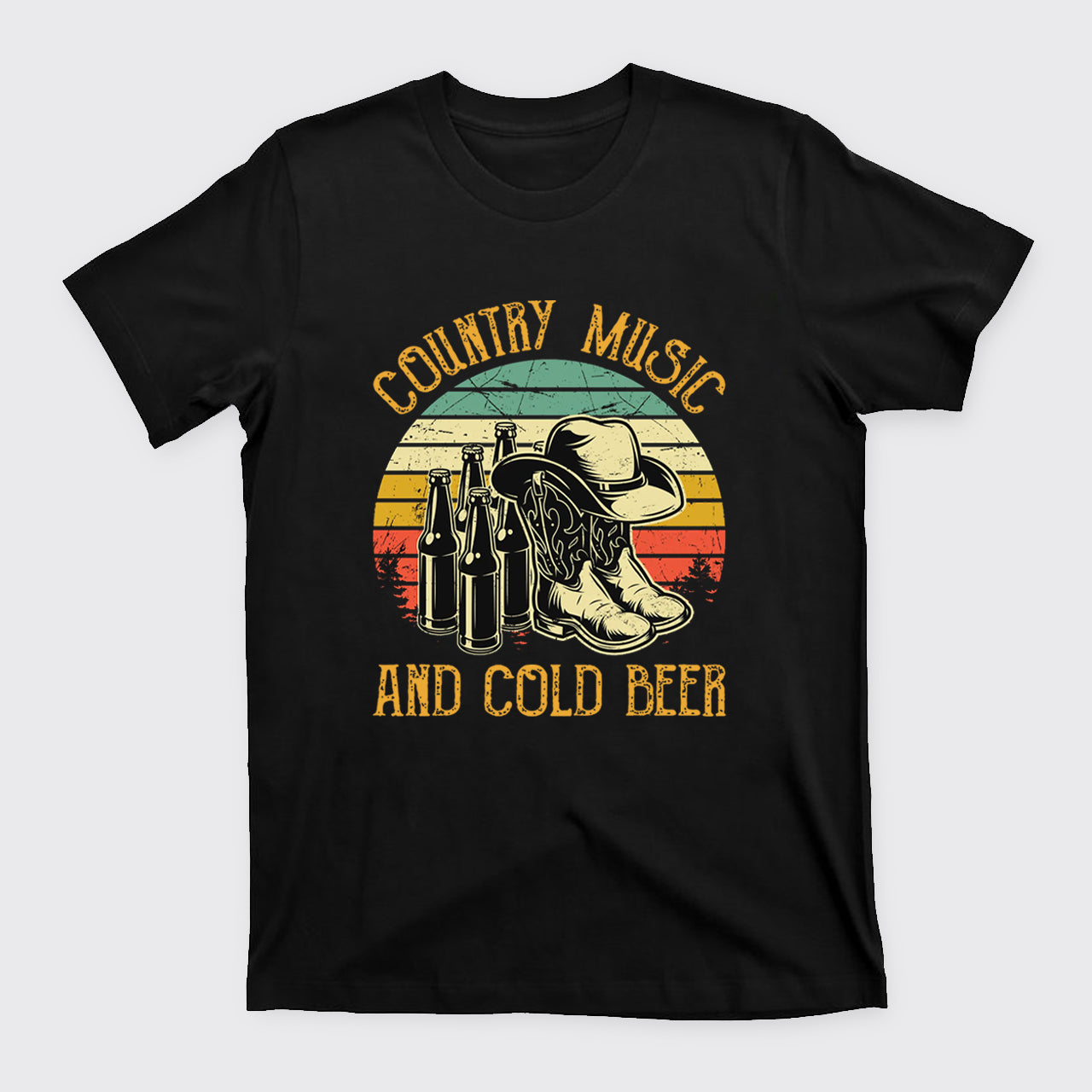 Country Music And Cold Beer T-Shirts