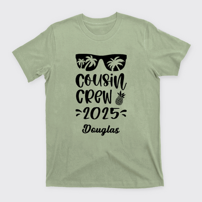 Personalized Cousin Crew 2025 T-Shirts