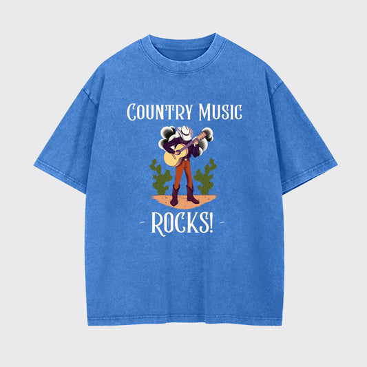 Country Music Lover Garment-dye Tees