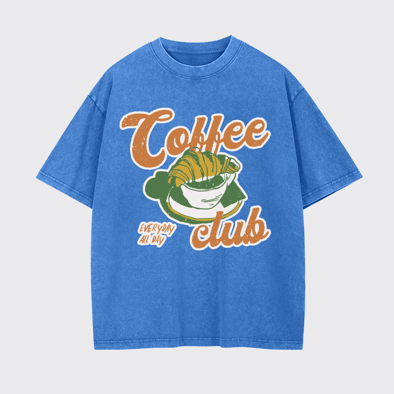 Breakfast Coffee Club Garment-dye Tees