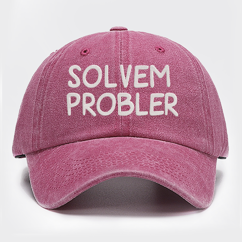 Solvem Probler Embroidered Baseball Cap