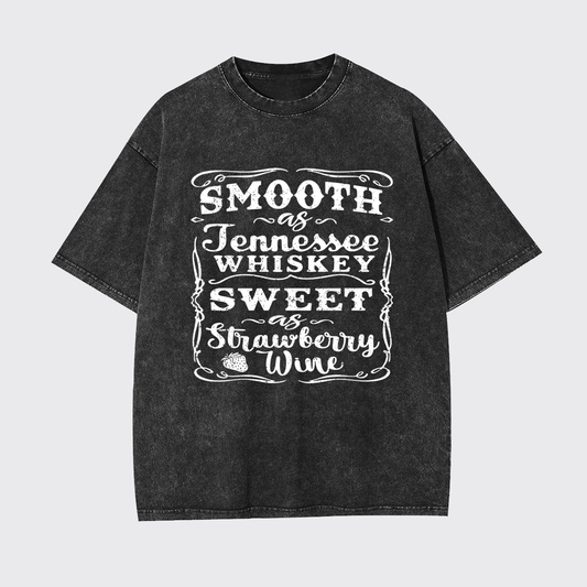 Smooth As Tennessee Whiskey Garment-dye Tees