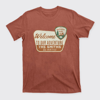 Personalized National Park Sign T-Shirts