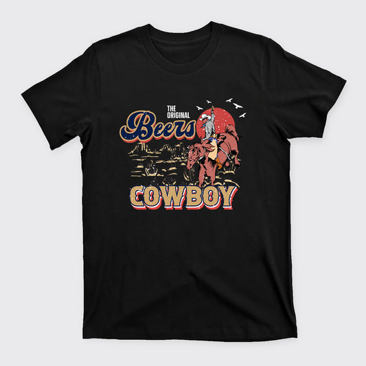 Beers Cowboy On The Wilderness T-Shirts