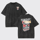 Cowboy Killers Double Sided Printing Garment-dye Tees
