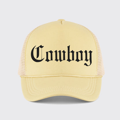 Cowboy Trucker Hat