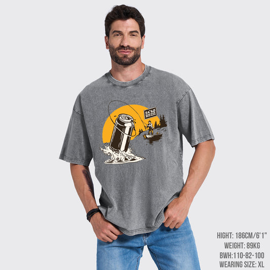 Catch of the Day Beer Garment-dye Tees