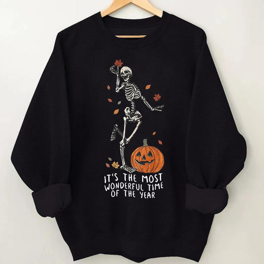 Its The Most Wondrful Time Halloween Sweatshirt
