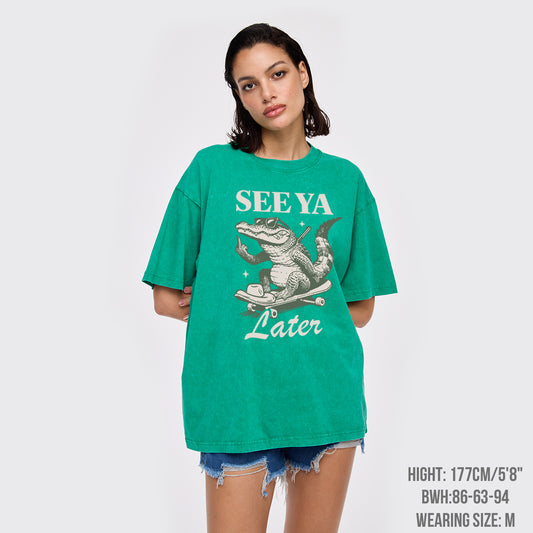 See Ya Later Alligator Garment-dye Tees